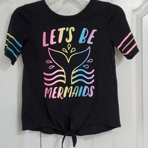 Girl's size 12 sparkle Mermaid tshirt